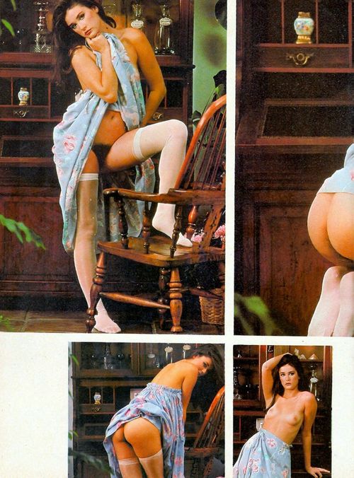 Demi Moore's little teen titties, Oui - 1981